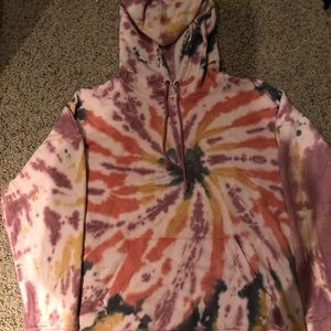 Tie-dye women’s hoodie